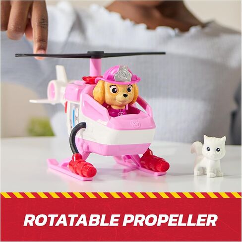 Paw Patrol Fire Rescue: Marshall Rescue Fire Engine with Action Figure & Projectile Launcher & Toy Truck, Kids Toys for Boys & Girls Ages 3 and Up in Saudi Arabia