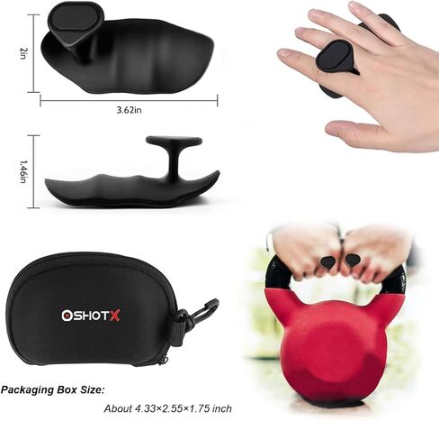 Anti-Slip Workout Grips for Men & Women - Rubber Gym Palm Protectors for Deadlift, Pull-Ups, Weight Lifting, Ergonomic Hand Protection in Saudi Arabia