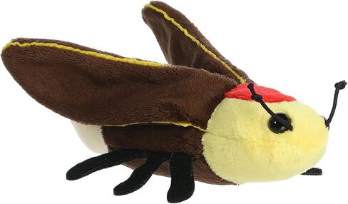 لعبة Aurora® Adorable Mini Flopsie™ Lux Firefly™ المحشوة - رفاق صغار جاهزون للمغامرات المرحة - للأطفال من جميع الأعمار والأطفال الصغار والبالغين والعائلات - بني 7.5 بوصة in Saudi Arabia