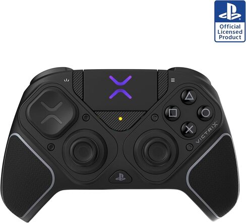 Turtle Beach Victrix Pro BFG Reloaded Wireless Gaming Controller مرخص رسميًا لـ PlayStation 5 ، PS5 ، PS4 ، PC ، MODULE MODULE ، FAGTPAD ، عصي القاعة/المشغلات ، الضوابط القابلة للتخصيص - الأسود in Saudi Arabia
