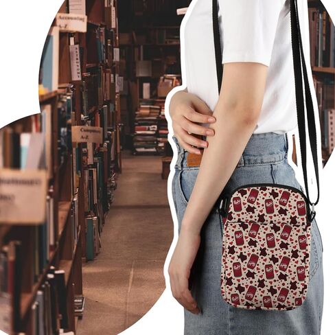 الدكتور P Crossbody Bag Soda Loving Gift Soda Social Club Gift Soda Hig in Saudi Arabia