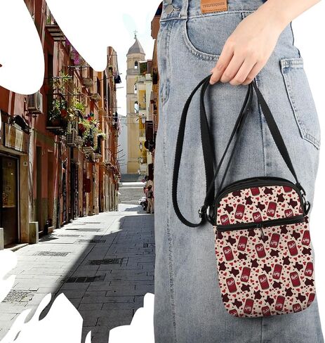 الدكتور P Crossbody Bag Soda Loving Gift Soda Social Club Gift Soda Hig in Saudi Arabia
