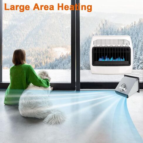 DELSbbq Fireplace Fan Blower with Heating Element for Twin Star Electric Fireplace, Replacement for Heat Surge, Real Flame Twinstar Electric Fireplace in Saudi Arabia