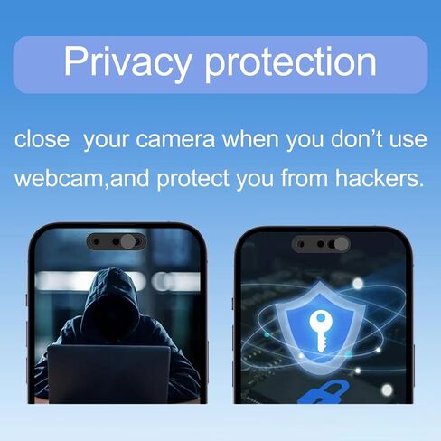 Camera Cover Compatible with iPhone iPhone16Promax,Webcam Cover Protector Protect Privacy and Security(Silver) in Kuwait
