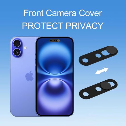 Camera Cover Compatible with iPhone iPhone16Promax,Webcam Cover Protector Protect Privacy and Security(Silver) in Kuwait