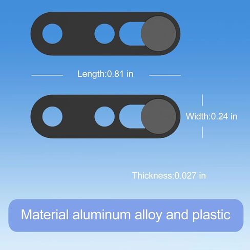 Camera Cover Compatible with iPhone iPhone16Promax,Webcam Cover Protector Protect Privacy and Security(Silver) in Kuwait