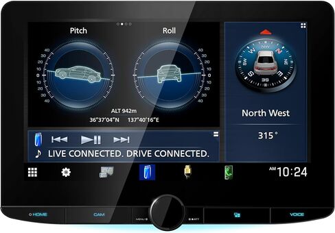 Kenwood DMX1058XR Excelon Reference 10.1 بوصة مستقبل الوسائط الرقمية (متجددة) in Saudi Arabia