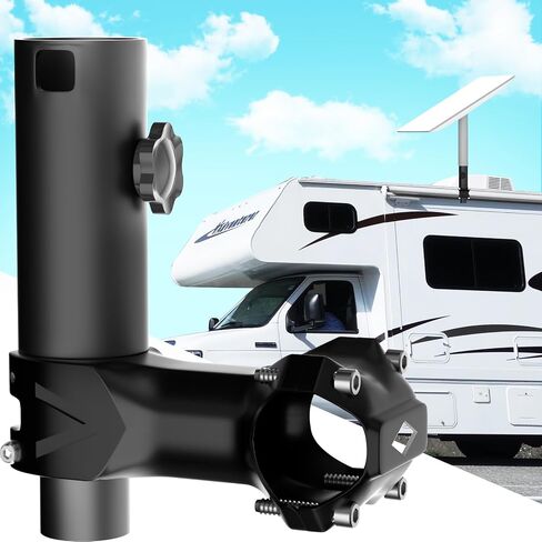 Starlink Gen 2 Roof Mount - جبل الألومنيوم الشاق للخدمة الشاقة لطبق Starlink V2 ، يناسب الأسطح ، القوارب ، المنازل - التثبيت السهل على الطقس والسهل in Kuwait