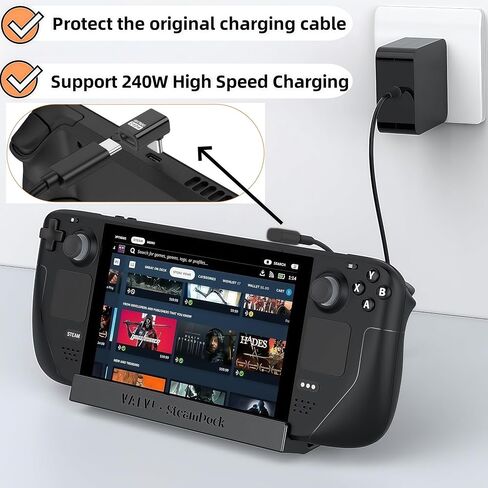 3 نمط USB C 90 درجة [80 جيجابت في الثانية نقل البيانات ، 8K@240Hz فيديو ، شحن 240W] .USB C مجموعة محول الزاوية اليمنى متوافقة مع سطح البخار ، Thunderbolt 5/4/3 ، switch2/1 ومعظم جهاز USBC in Kuwait