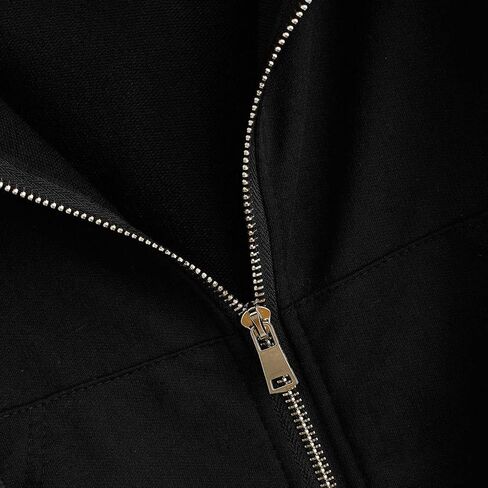 هوديس للنساء zip up sweatshirtts اقتصاص هوديي الأكمام الطويلة قمم تجريب السترات الموضة في سن المراهقة الفتيات y2k الملابس in Saudi Arabia