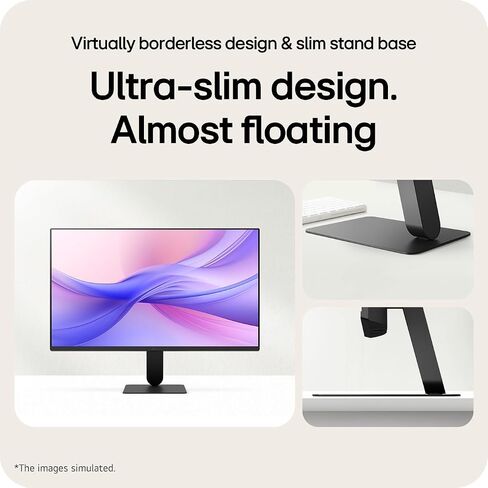 LG 24U411A-B 24-inch Full HD (1920 x 1080) IPS Computer Monitor, 120Hz, HDR10, Reader Mode, Flicker Safe, HDMI, Slim Stand Base, Black in Saudi Arabia