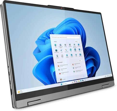 Lenovo Ideapad 5 2-in-1 مع AMD Ryzen 7 8845HS Processor ، 16 "Wuxga Display Touchnens ، و RPDDR5X RAM ، 1 تيرابايت ، قلم رقمي ، إضاءة خلفية ، قارئ FP ، وربا 11 الصفحة الرئيسية in Saudi Arabia