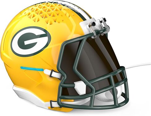 NFL Echo Dot Bundle: Includes Echo Dot | Deep Sea Blue and Limited-Edition NFL Helmet Stand | Philadelphia Eagles in Saudi Arabia
