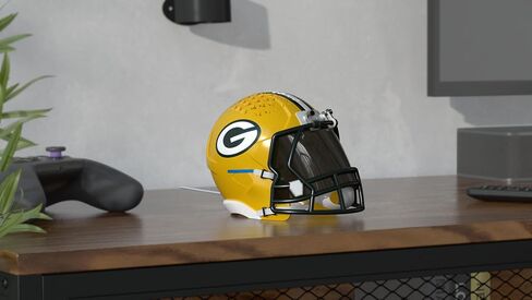NFL Echo Dot Bundle: Includes Echo Dot | Deep Sea Blue and Limited-Edition NFL Helmet Stand | Philadelphia Eagles in Saudi Arabia