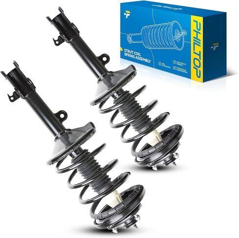 PHILTOP Front Rear Struts for 2007-2009 Camry LE/XLE 2.4L, Hybrid, CE 2009-2011 Camry LE/XLE 2.5L, Base 2010-2011 Camry 2.4L, 172307/172308/172309/172310 Complete Quick Struts Shocks Absorber in Saudi Arabia