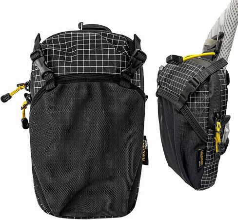 Backpack Shoulder Strap Pouch, Waterproof Tactical Phone Pouch, Crossbody Holsters Bag for iPhone 16 15, Backpack Strap Phone Holder for GoPro DJI Action, Waist Pack for Hiking Camping in Kuwait