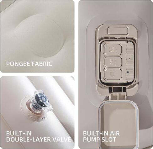 BEBAS SEV SUV AIR CAR CAR STER BACK ، PVC CART Surface Air Cushion Cushion Prumber On Prumber Incluged st reclation and splation. رمادي in Kuwait