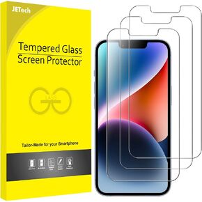 JETech 3-Pack Screen Protector for iPhone SE 3/2 (2022/2020 Edition), iPhone 8, iPhone 7, iPhone 6s, and iPhone 6, Tempered Glass Film, 4.7-Inch in Saudi Arabia