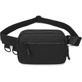 HUNTVP Tactical Fanny Pack Small Waist Bag EDC Military Fanny Pack for Men Crossbody Hip Belt Bag Waist Pouch for Women Daily Use Travel Hiking Bumbag, Camo in Kuwait