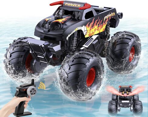 لعبة Monster Monster Truck Tuys 1:16 سيارة مكافحة عن بعد البلاغية جميع التضاريس على الطرق الوعرة الشاحنة 4WD RC Cars Toys لـ 8 9 10 11 12 12 عامًا للأولاد. in Kuwait