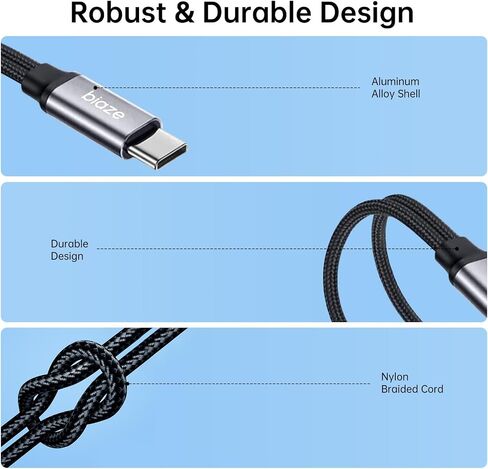 USB C إلى 3.5 ملم محول ومحول الشاحن ، 2 في 1 USB C إلى AUX Audio Audio Jack وشحن سريع كبل الدونجل المتوافق مع iPhone 16/15 Pro Max ، Galaxy S25 S24 Ultra in Saudi Arabia