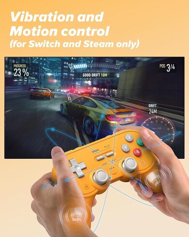 8Bitdo Pro 3 وحدة تحكم Bluetooth مع عصا التحكم TMR ، أزرار ABXY القابلة للتبديل ، أزرار الظهر المحترفين ، قفص الاتهام ، مشغلات تأثير القاعة للمحول/التبديل 2 ، Windows ، Apple ، Steamos ، Android (Purple) in Kuwait
