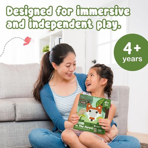 Binca Dotties Dot Art Activity Kit ، 750+ ملصقات ، أنشطة خالية من الحيوانات تحت الماء ، فن ملصق DIY DOT للأطفال الصغار ، أنشطة السفر للأطفال ، مجموعات الحرف والهدايا للبنين والبنات الذين تتراوح أعمارهم بين 4،5،6،6،7 in Kuwait