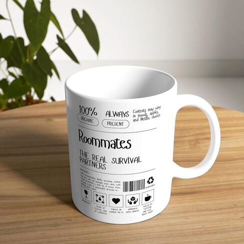 Halloween Witch Superhero Nutrition Label Mug | Nutrition Facts Mug | Perfect Halloween Gift | Spooky and Fun Coffee Cup for Trick or Treat Season | 11oz Ceramic Coffee Cup in Saudi Arabia