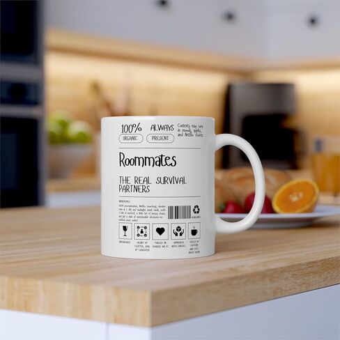 Halloween Witch Superhero Nutrition Label Mug | Nutrition Facts Mug | Perfect Halloween Gift | Spooky and Fun Coffee Cup for Trick or Treat Season | 11oz Ceramic Coffee Cup in Saudi Arabia