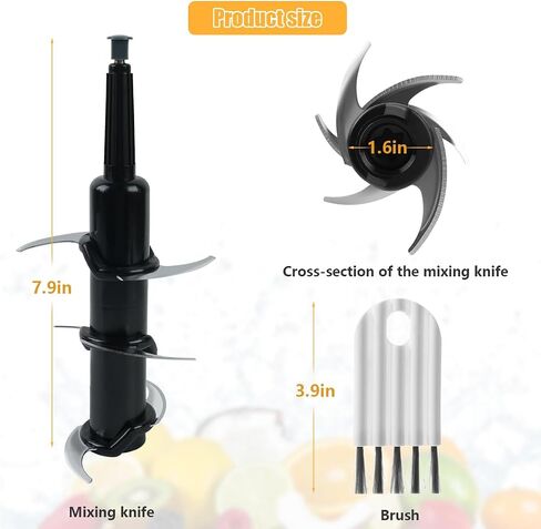 2025 Upgrade LID استبدال لـ Ninja Blender 72 OZ Pitcher ، غطاء بديل أعلى غطاء LID LID لـ Ninja Blender BL642 BN701 BN801 BL610 DB751A CT610 Series ، متوافق مع إبريق طراز جديد in Kuwait