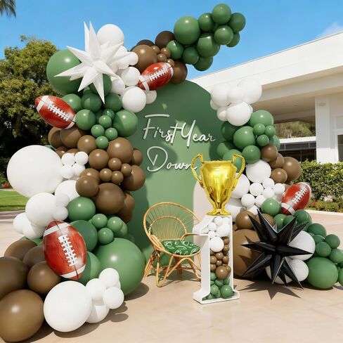 Fall Balloons Garland Arch Kit, Navy Blue Metallic Gold White Burnt Orange Balloon Arch Kit for Thanksgiving Decorations Birthday Party Baby Shower Wedding Fall Graduation Decorations in Saudi Arabia