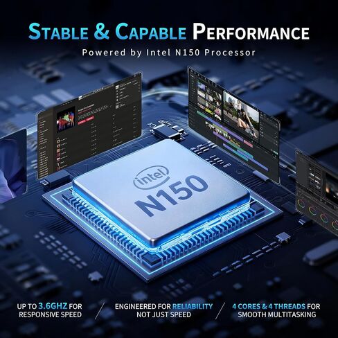 15.6 "طالب كمبيوتر محمول كمبيوتر محمول كمبيوتر int n150 12th Gen Quad-core حتى 3.6 جيجا هرتز 16 جيجا بايت ذاكرة الوصول العشوائي 512 جيجابايت SSD IPS in Kuwait