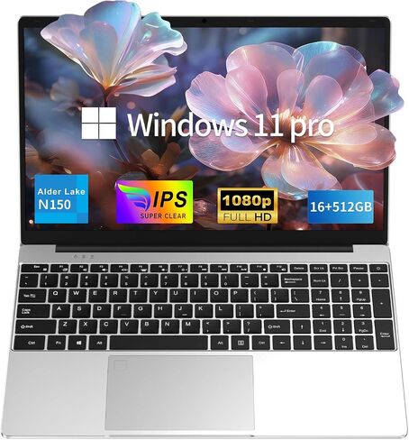 15.6 "طالب كمبيوتر محمول كمبيوتر محمول كمبيوتر int n150 12th Gen Quad-core حتى 3.6 جيجا هرتز 16 جيجا بايت ذاكرة الوصول العشوائي 512 جيجابايت SSD IPS in Kuwait