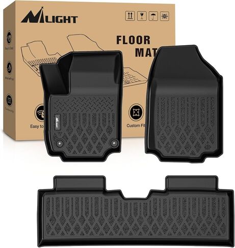 Nilight TPE Floor Mats for Chevy Chevrolet Camaro 2016 2017 2018 2019 2020 2021 2022 2023 2024 All Weather Custom Fit Heavy Duty Floor Liners in Saudi Arabia