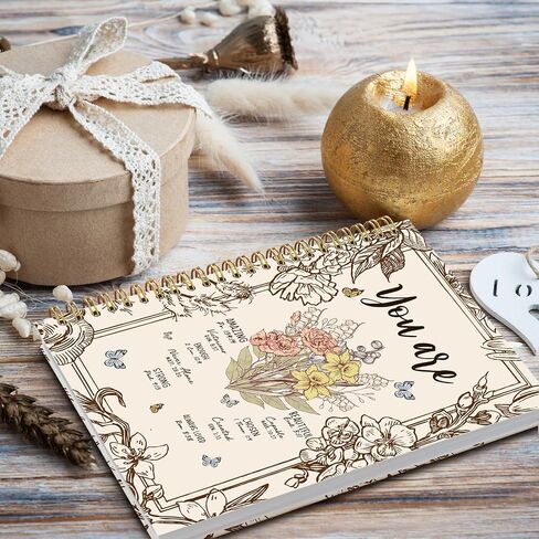 يقول الله أنك دفتر حلزوني جميل ، دفتر Butterfly Notebook Christian Journal ، Gifts Christian for Women ، أجهزة الكمبيوتر المحمولة للكتاب المقدس لأخذ الملاحظات ، محكم الكلية في دفتر الحلزوني 5.5 × 8.3 in Saudi Arabia