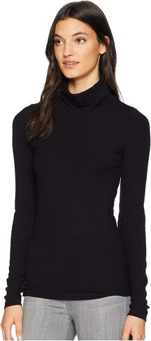 Sanctuary Essentials Turtleneck Top - Top for Women - Turtle Neckline - Long Sleeves - Straight Hemline in Saudi Arabia