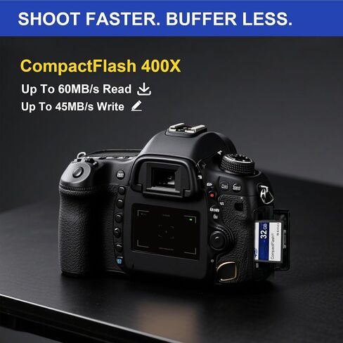 بطاقة كاميرا Dogfish Compact Compact Flash 16GB 400X CF CAMAROT in Saudi Arabia