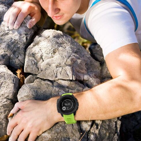 NotoCity Instinct Band, Soft Silicone Replacement Watch Strap for Garmin Instinct 2/Solar Sports GPS Smartwatch With Adapter Tools in Saudi Arabia