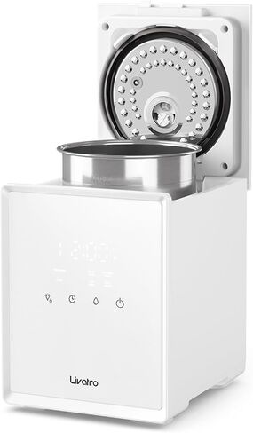 Livatro 4L Top Fill Humidifiers for Bedroom Large Room Nursery, Cool Mist Humidifier With Ultrasonic Quiet, Auto Shut-off and Easy to Clean, Last up to 40 Hours, White in Saudi Arabia