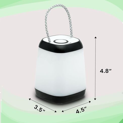LitezAll Mini Lantern with Rope Handle, 360 Degree Light, Ideal for Camping Lights & Lanterns, LED Lantern, Portable Camping Lanterns for Outdoor Adventures and Emergencies in Kuwait