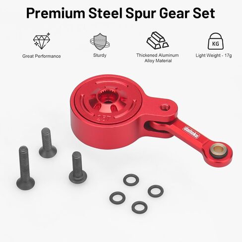 Daitoku Aluminium Link 23t Severing Saver RC servo saver مجموعة من أجل Arrma 1/10 Granite Senton Vorteks Bigrock 3S BLX 550 Mega Kraton Outcast 4S BLX in Kuwait