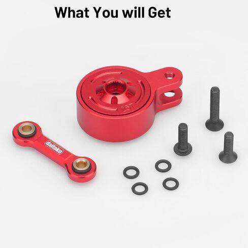 Daitoku Aluminium Link 23t Severing Saver RC servo saver مجموعة من أجل Arrma 1/10 Granite Senton Vorteks Bigrock 3S BLX 550 Mega Kraton Outcast 4S BLX in Kuwait