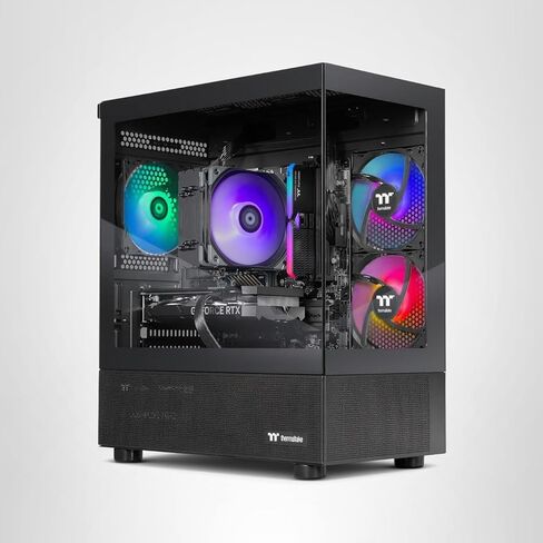 Thermaltake LCGS View i1460-170 Gaming Desktop (Intel Core™ i5-14400F, ToughRam 16GB DDR5 6000MT/s RGB Memory, NVIDIA GeForce® RTX 5060, 1TB NVMe M.2, WiFi, Windows 11) V17B-B760-560-LCS in Saudi Arabia