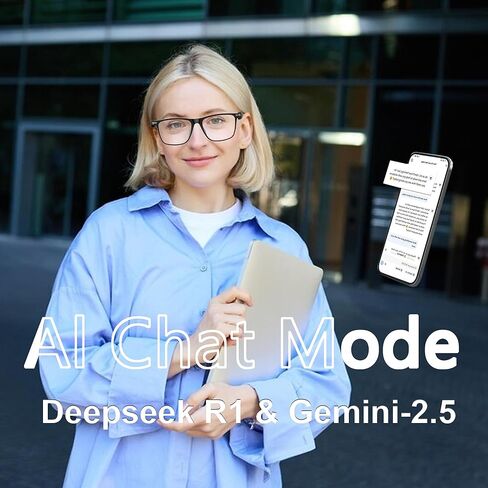 منظمة العفو الدولية نظارات ذكية ، بلوتوث 5.3 نظارات للرجال ، نظارات الترجمة مع 164 لغة ، وعدسة متغيرة للألوان المادية ، وتشغيل الموسيقى والاتصال الخالي من اليدين ، وتصميم للسفر/الاجتماع/الأعمال in Kuwait