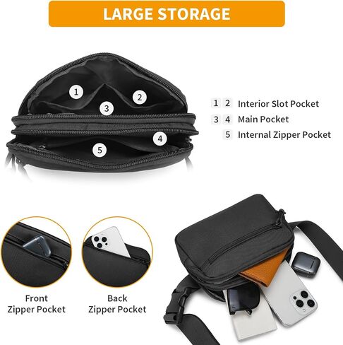 HUNTVP Tactical Fanny Pack Small Waist Bag EDC Military Fanny Pack for Men Crossbody Hip Belt Bag Waist Pouch for Women Daily Use Travel Hiking Bumbag, Camo in Saudi Arabia