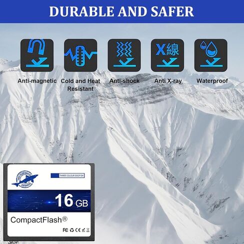 Dogfish Compact Flash Memory Card 8GB 133X CF Camera Cards for Professional Photographer, Videographer in Saudi Arabia