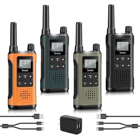 Walkie Talkies Long Range for Adults-4 Pack Rechargeable Walkie Talkies 22 FRS Channels 2-Way Radios with NOAA Weather Alert,VOX,Flashlight and 1500mAh Li-ion Battery for Family Camping Hiking in Kuwait