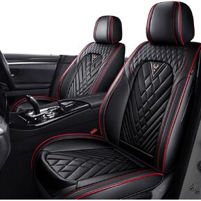 Car Seat Covers for Mercedes-Benz Sprinter 2010-2016,Compatible Airbag,Non-Slip,Durable Seat Cover,All Season Sports Fashion Leather Seat Cover(2 Seats, Black) in Kuwait