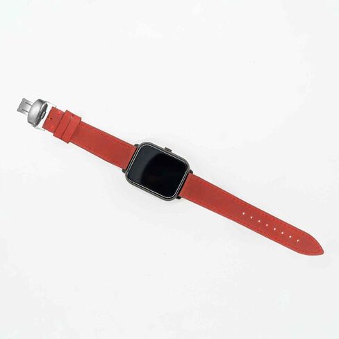 Harfington Leather Watch Band Vintage Watch STRAP QUICE FERSHING BESTAND BANDS BANDS مع مشبك فراشة من الفولاذ المقاوم للصدأ للرجال والنساء in Saudi Arabia