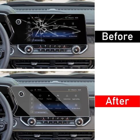 Moonlinks Compatible with 2025 2024 2023 Chevrolet Colorado Z71/ZR2 11.3" Tempered Glass Screen Protector 9H Hardness Display Screen Protector 11.3Inch for 2025 GMC Canyon AT4/Denali/AT4X/Elevation in Saudi Arabia